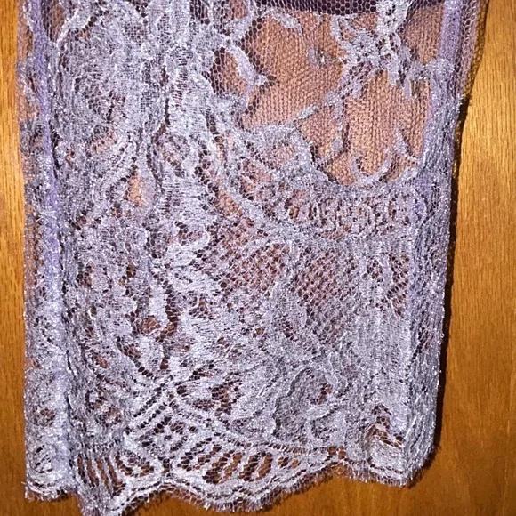 Johanna Beck Purple Silk & White Pants Size 4 NWT MSRP $395 - Picture 4 of 10